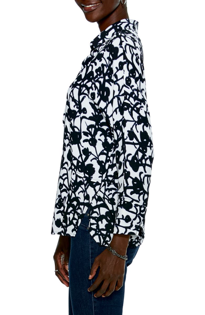 NIC+ZOE Midnight Meadow Live In Blouse, Alternate, color,