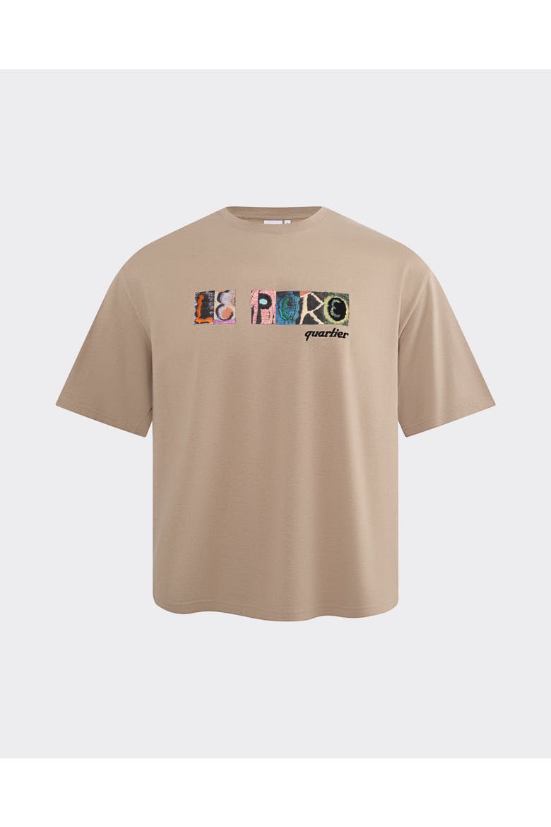 Forest Embroidered Tee, Main, color, Arboreal Ash Grey