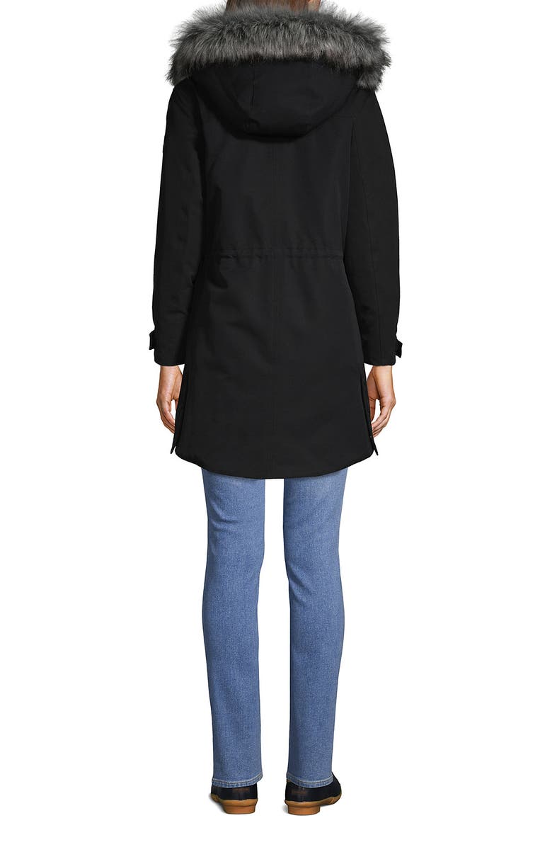 Lands' End Expedition Waterproof Down Winter Parka with Faux Fur Hood, Alternate, color, 