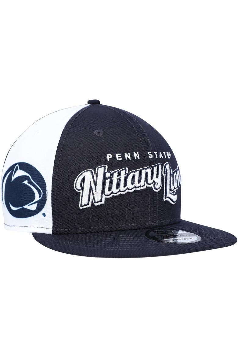 Men's New Era  Navy Penn State Nittany Lions Outright 9FIFTY Snapback Hat, Main, color, Navy