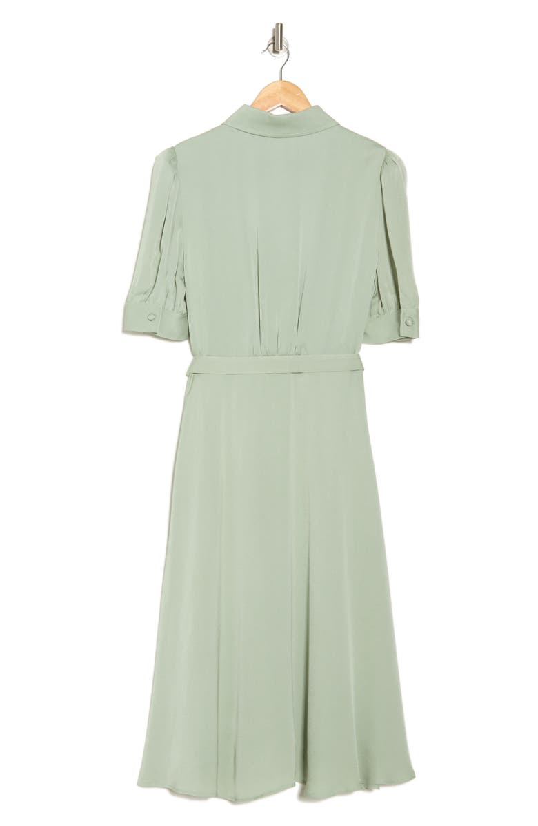 LK Bennett Amor Midi Dress, Alternate, color, Grey-Mint