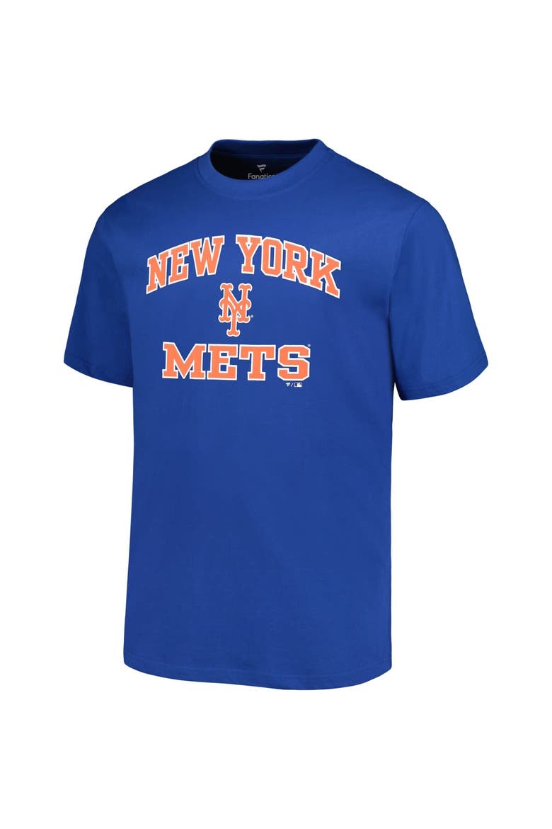Men's Profile Royal New York Mets Big & Tall Heart & Soul T-Shirt, Alternate, color, Royal