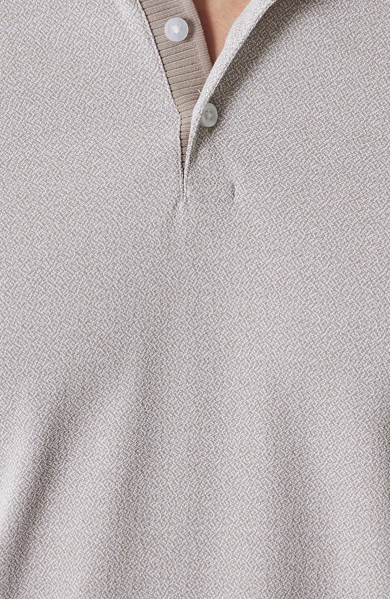 Robert Barakett Rib Collar Polo, Alternate, color, String