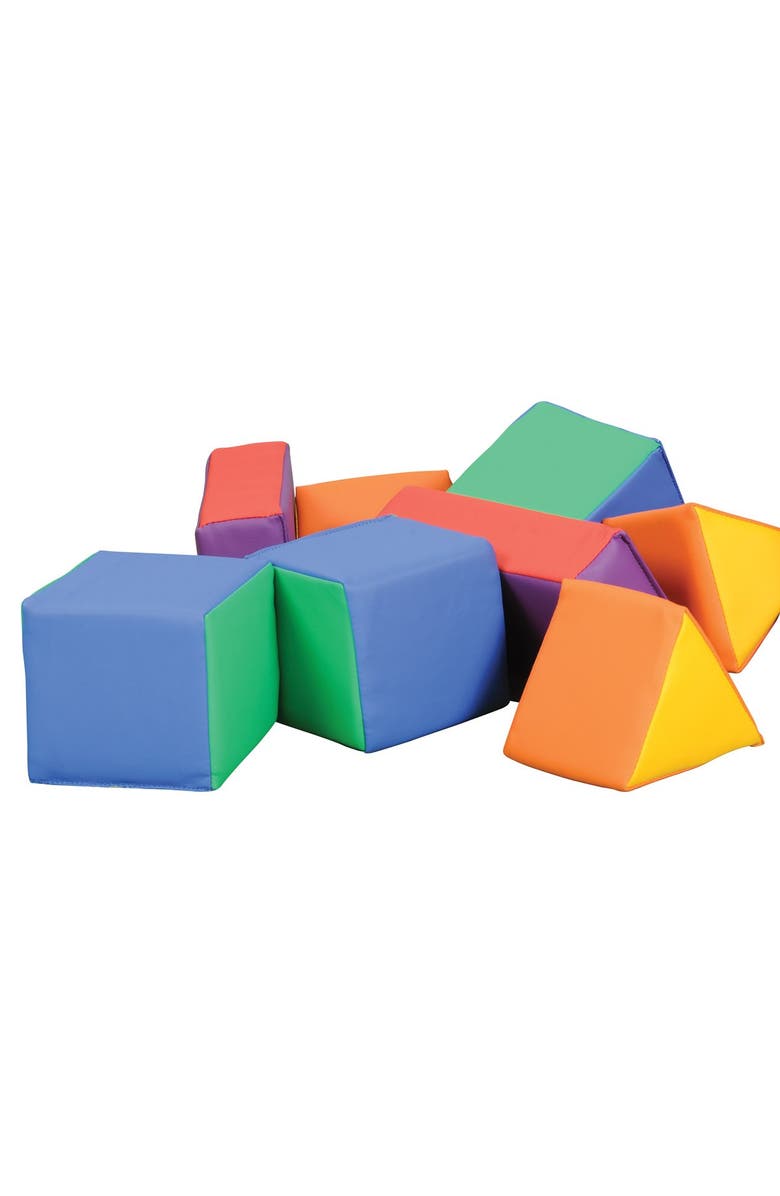 Kaplan Early Learning Company Primary Soft Shapes - 12 Pieces, Main, color, Multicolor