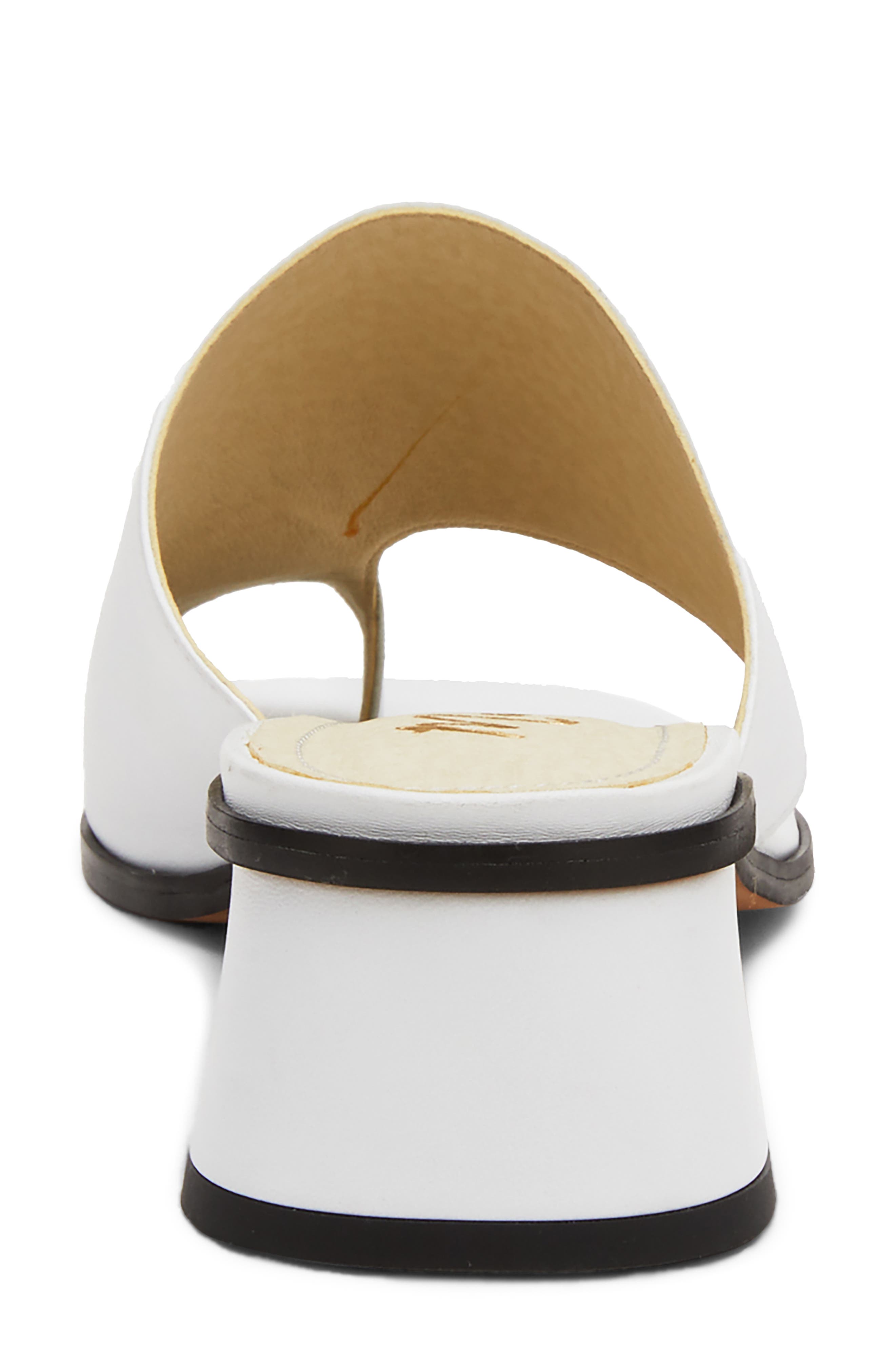 Goddess Sandal, Alternate, color, WHITE LEATHER
