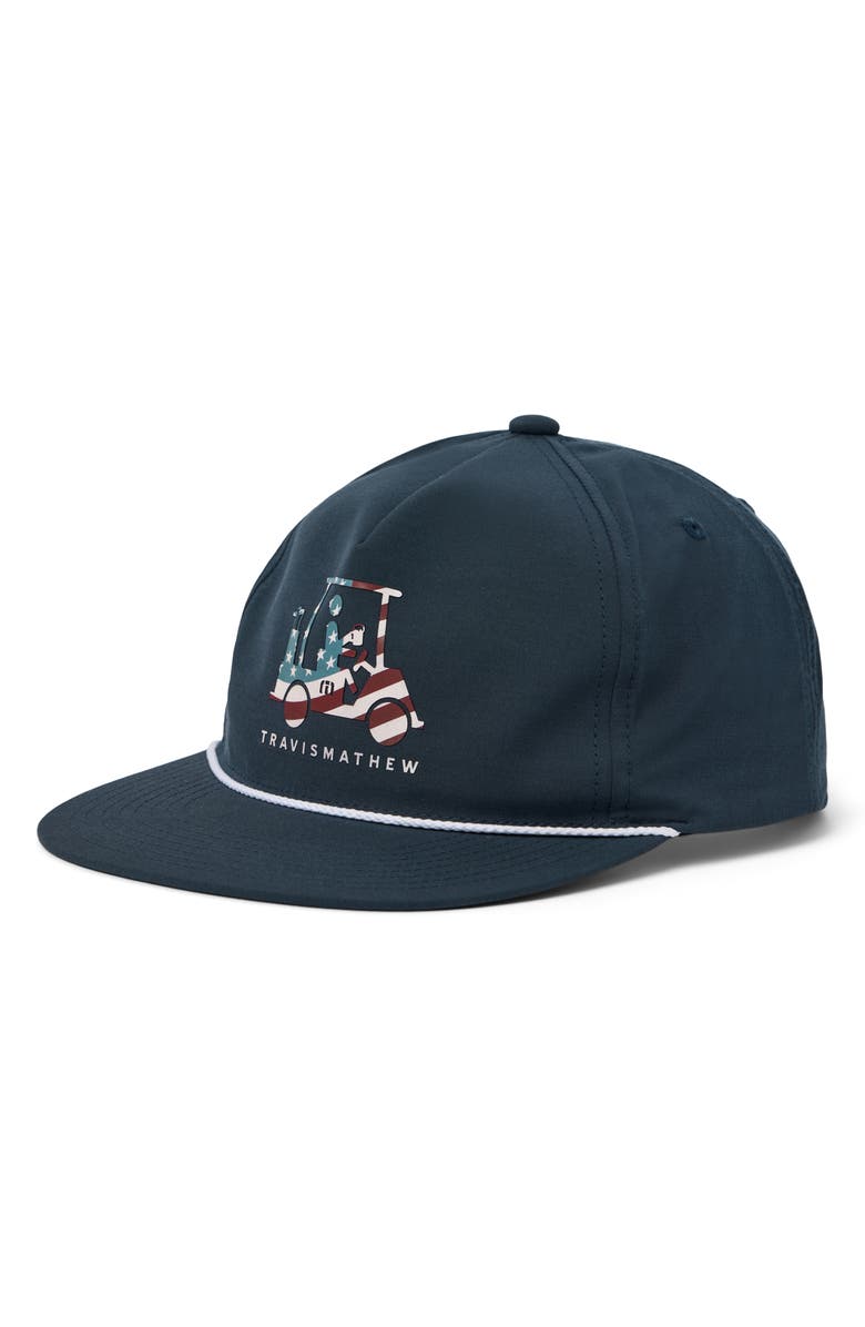 TravisMathew View From Above Snapback Baseball Cap, Main, color, 