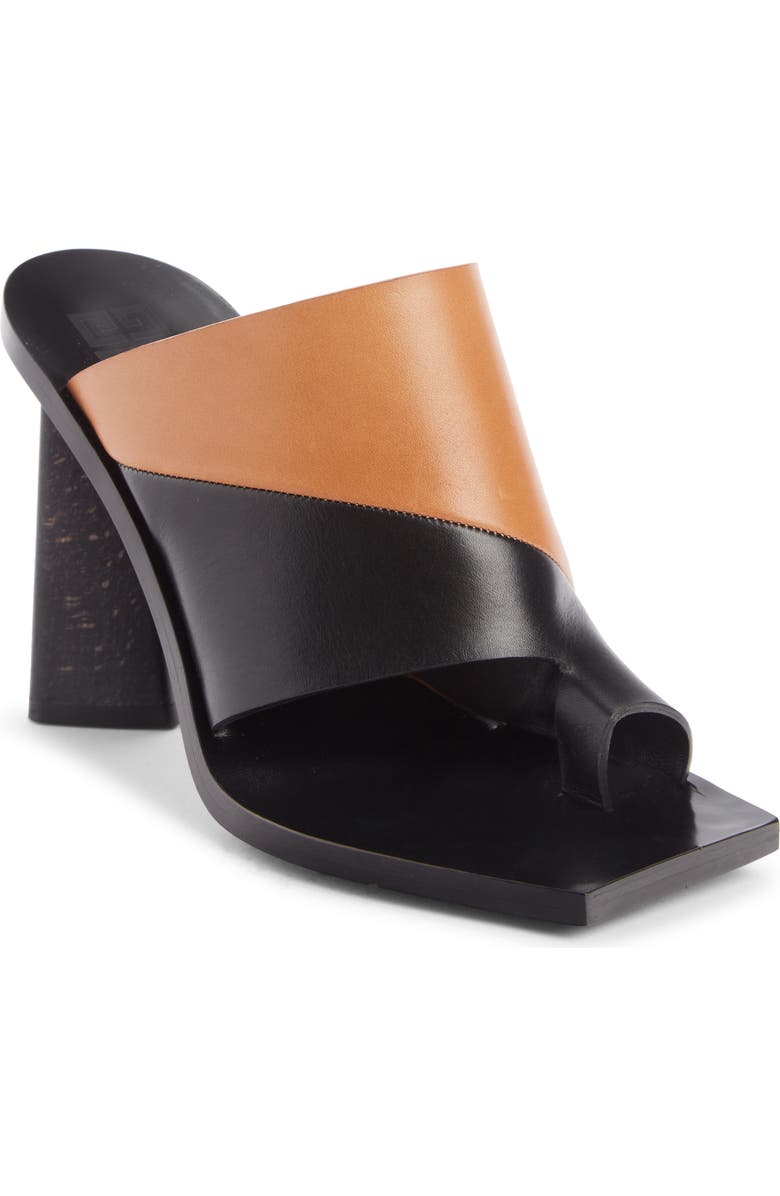 Givenchy Show Square Toe Slide Sandal, Alternate, color,
