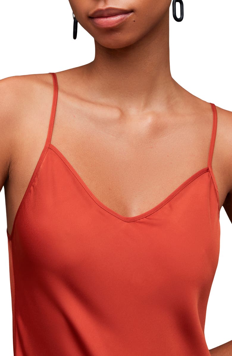 AllSaints Bryony V-Neck Slipdress, Alternate, color, 