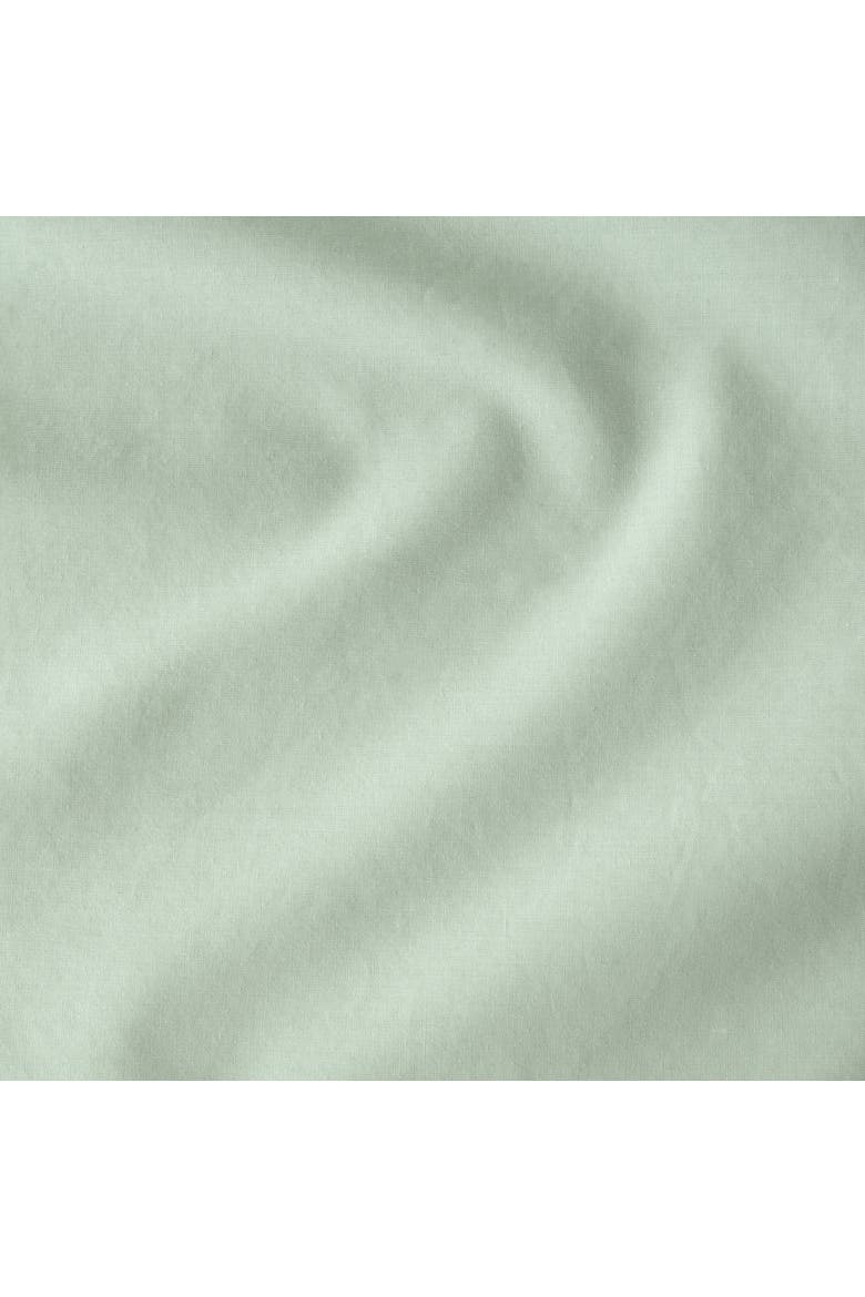 100% Organic Cotton Percale Sheet Set - Split King, Alternate, color, Willow