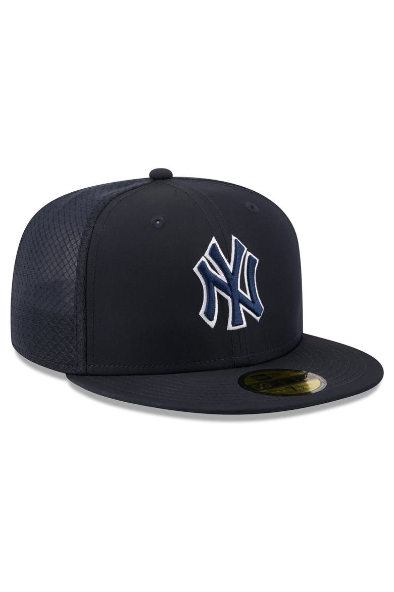 Youth New Era Navy New York Yankees Batting Practice 59FIFTY Fitted Hat, Alternate, color, Navy