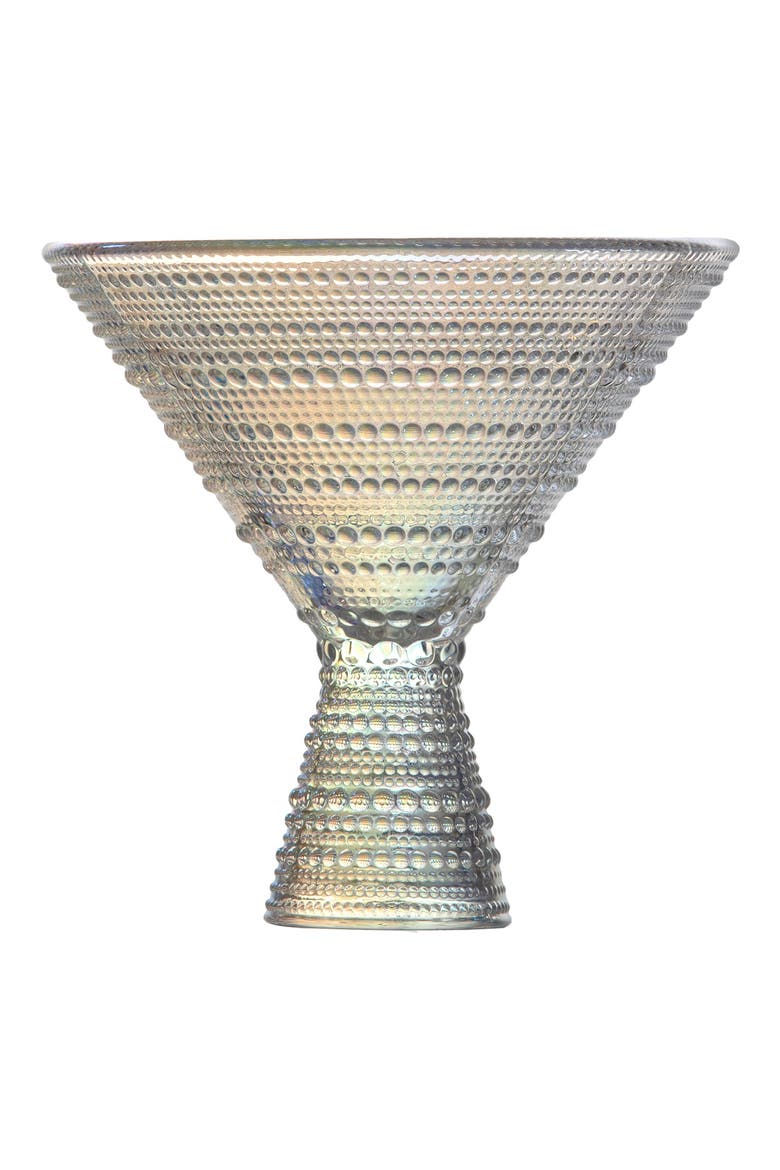 Jupiter Set of 4 Iridescent Martini Glasses, Alternate, color, IRIDESCENT