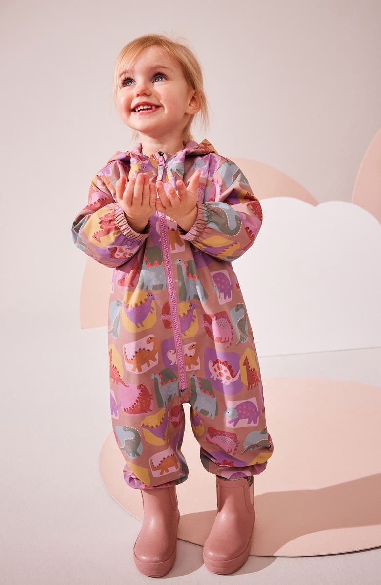 NEXT Kids' Dino Waterproof Puddle Suit, Alternate, color, 