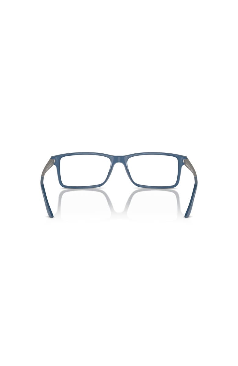 Ralph Lauren 55mm Rectangle optical glasses, Alternate, color, Blue