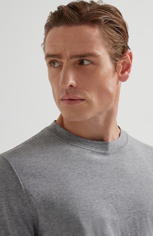 Brunello Cucinelli Long Sleeve T-shirt In Gray
