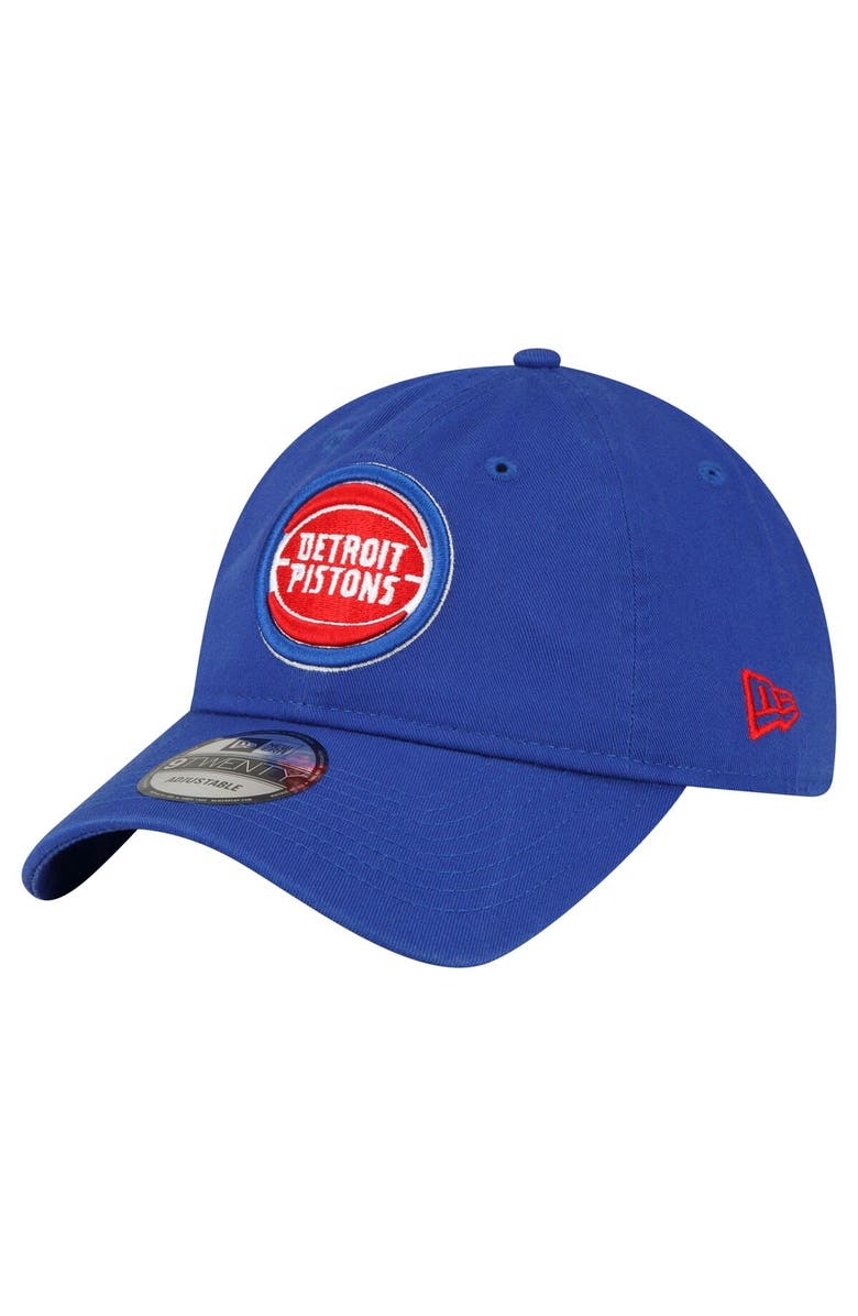 New Era Men's New Era Royal Detroit Pistons Team 2.0 9TWENTY Adjustable Hat, Main, color, 