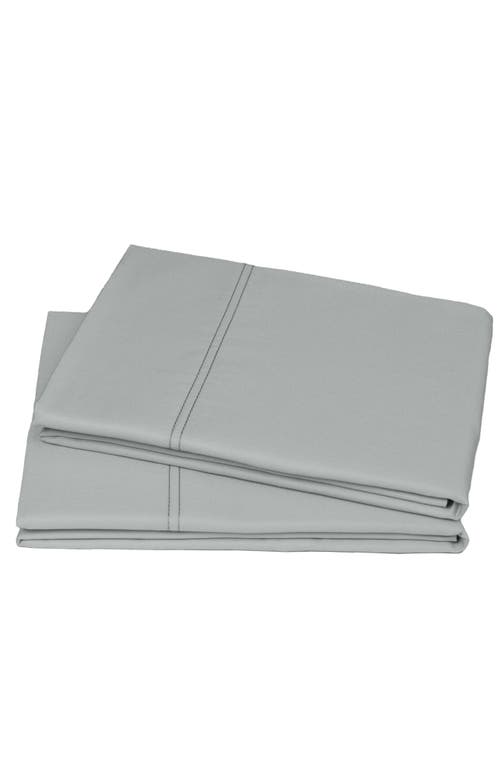 California Design Den Set Of 2 Pillowcases In Gray