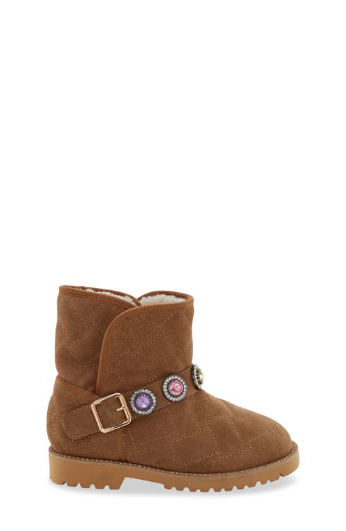 Kurt Geiger London Kids' Mini Orson Bootie In Brown