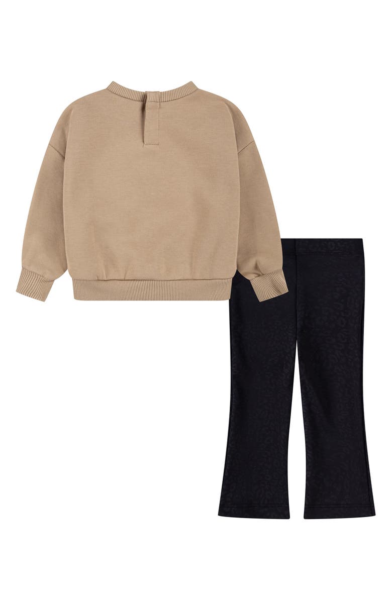 Nike Swoosh Spirit Sweatshirt & Flare Leggings Set, Alternate, color, 