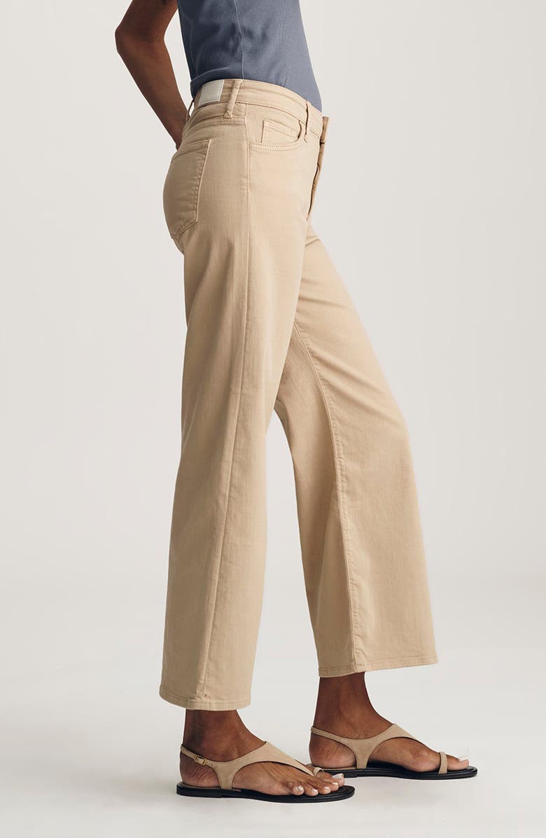 Mavi Jeans Paloma Ankle Wide Leg Jeans, Alternate, color, Corn Silk Flex Blue