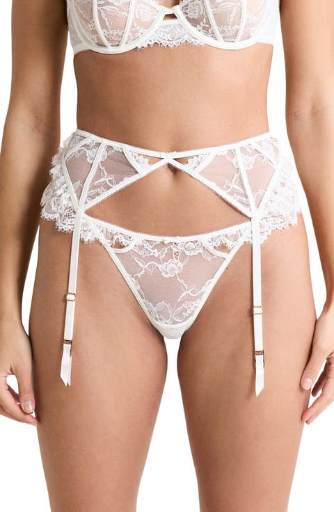 Beloved Porte Jartelle Lace Garter Belt