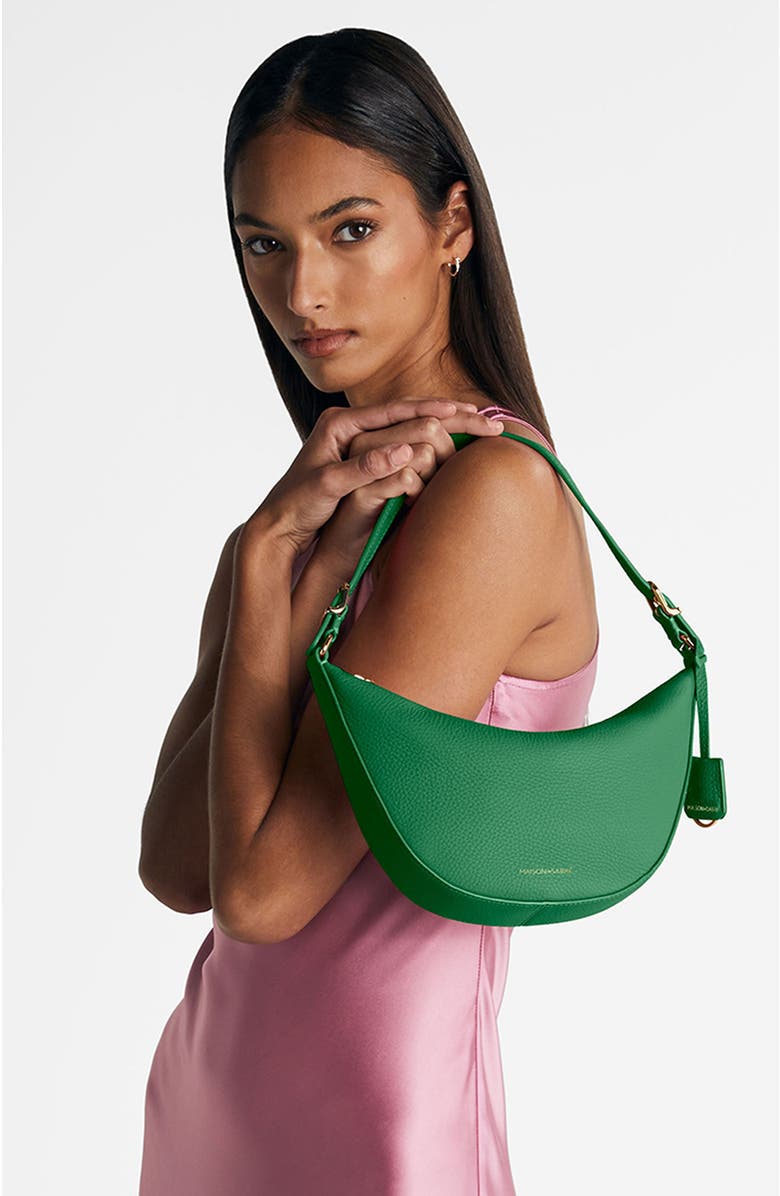 MAISON de SABRÉ Mini Leather Hobo Bag, Alternate, color,