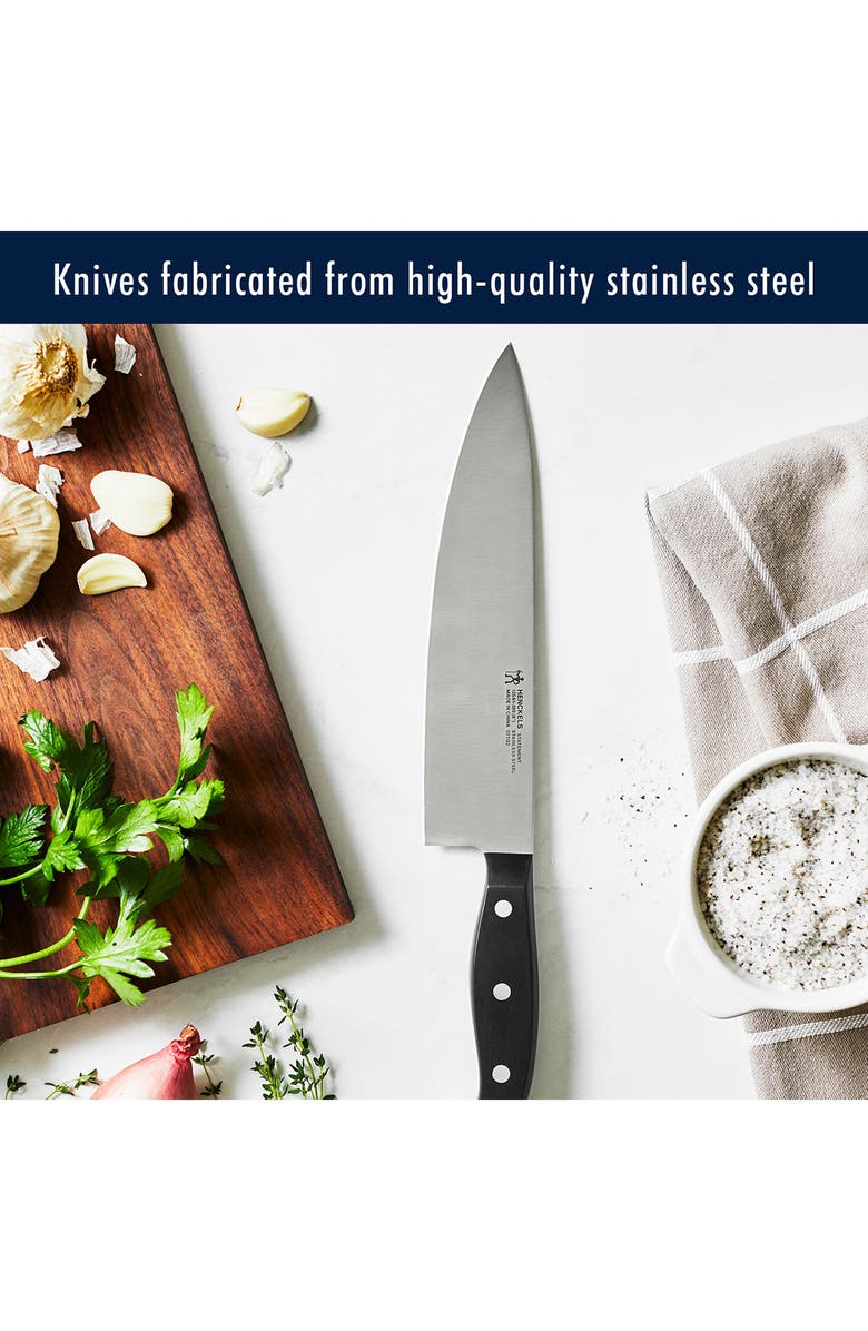 HENCKELS CUTLERY Statement 15-Piece Knife Block Set, Alternate, color, Black