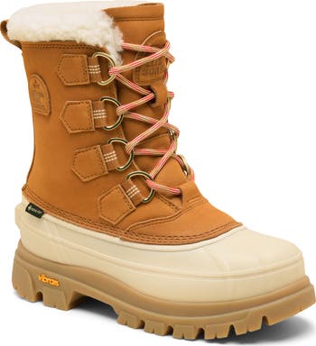 SOREL Caribou Horizon GTX Genuine Shearling Waterproof Boot (Women