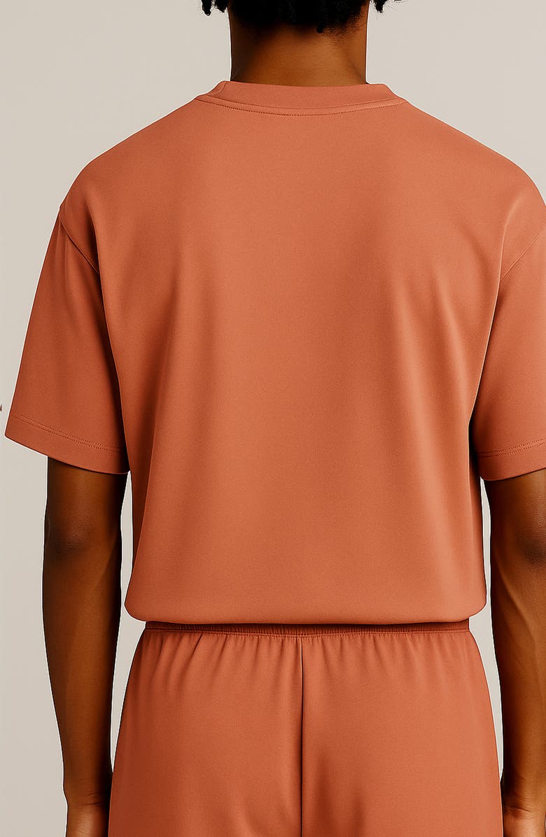 D.RT Short Sleeve Sweatshirt, Alternate, color, Pink