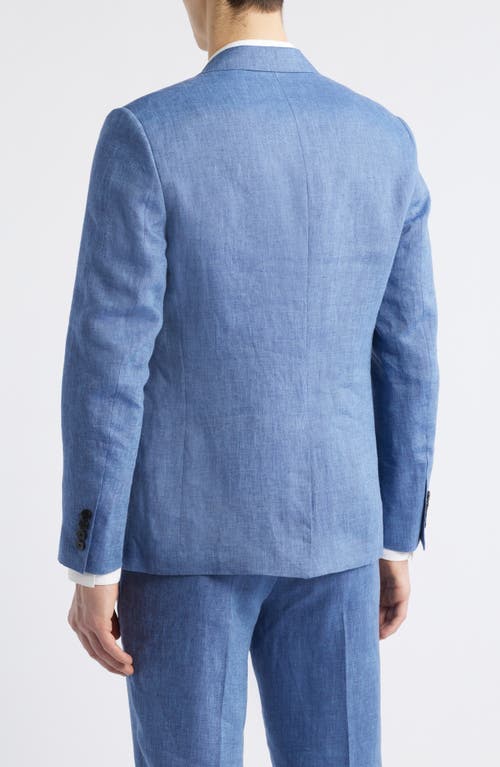 Theory Chambers Linen Suit Jacket In Indg