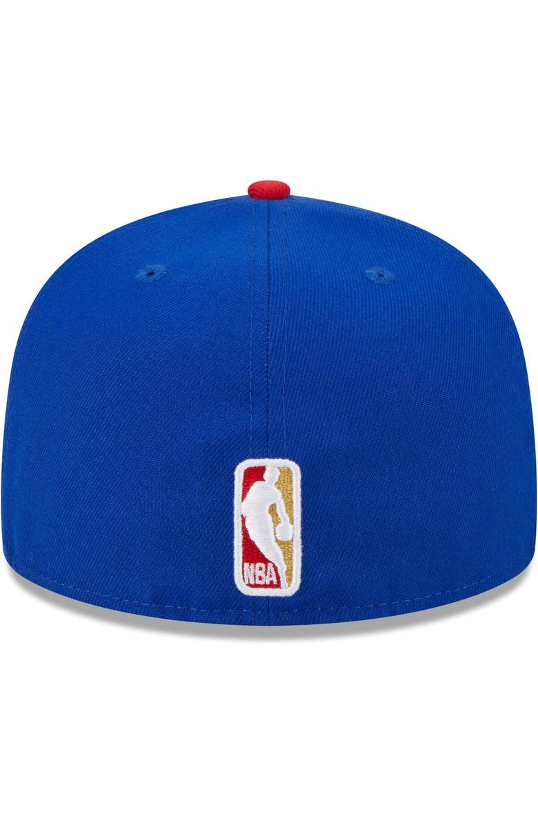 New Era Men's New Era Royal/Red Philadelphia 76ers Gameday Gold Pop Stars 59FIFTY Fitted Hat, Alternate, color, Royal