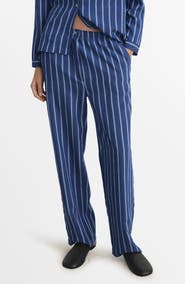 MANGO Stripe Pajama Pants