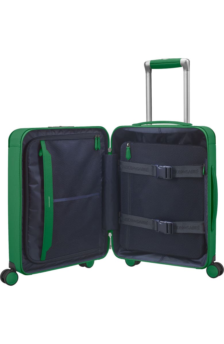 MAISON de SABRÉ The Carry On Suitcase, Alternate, color, Emerald Green