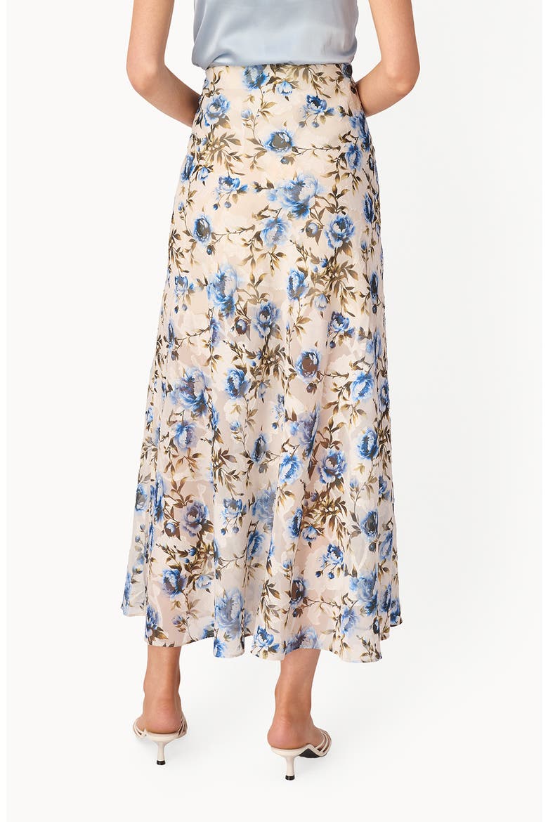 Jayna Floral Burnout Chiffon Maxi Skirt, Alternate, color, DAYDREAM
