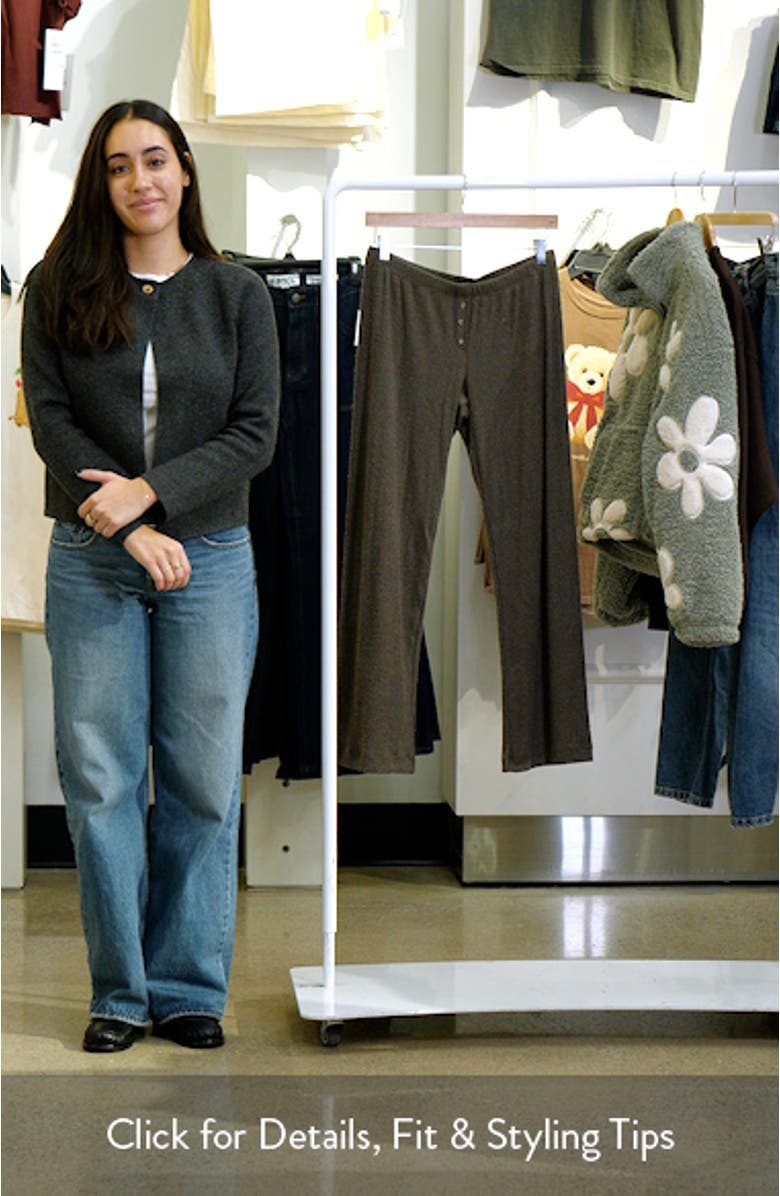 The Teala Low Rise Rib Pants, sales video thumbnail