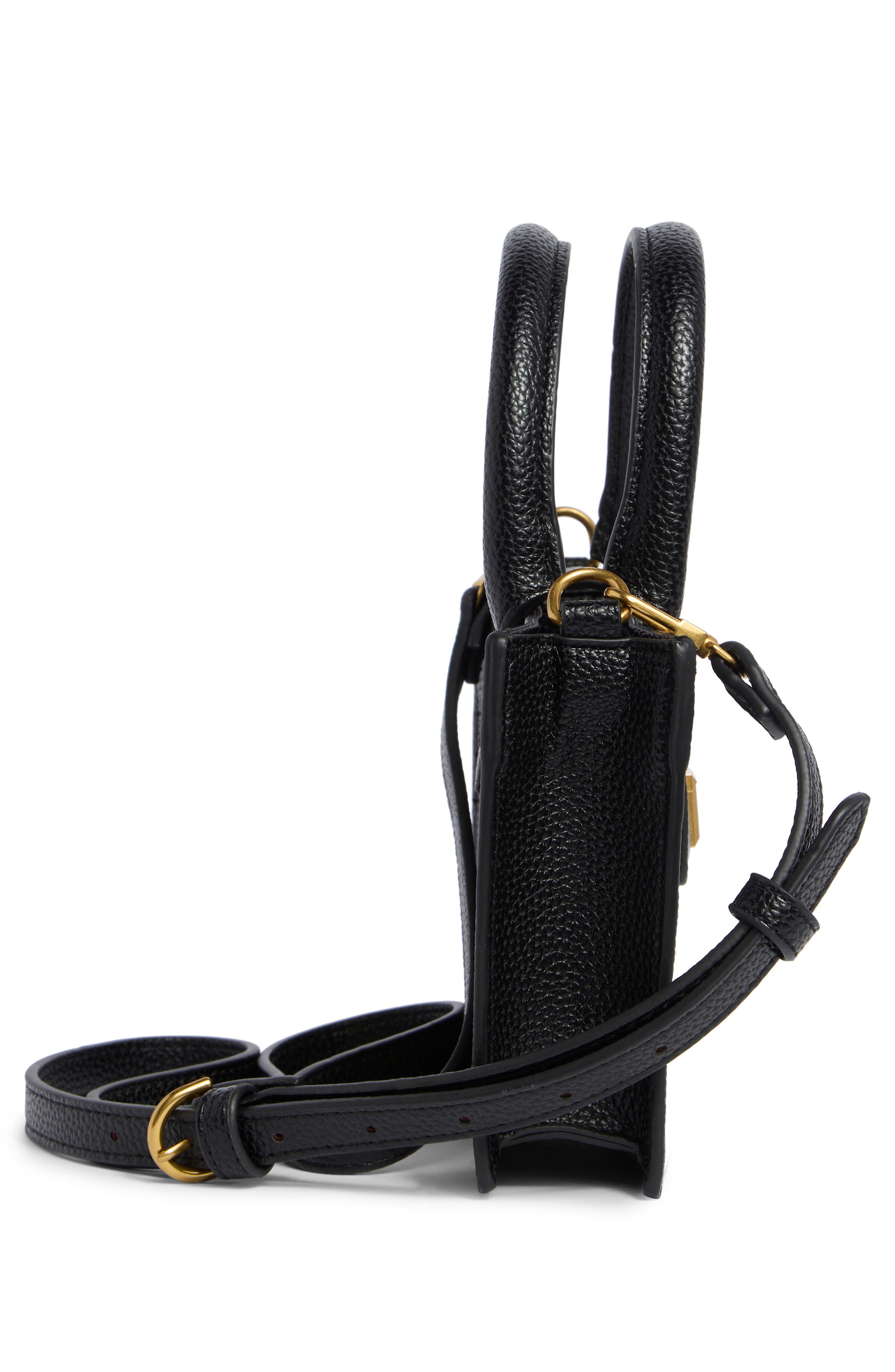 T Tahari Lexington Crossbody Handbag, Alternate, color, Black