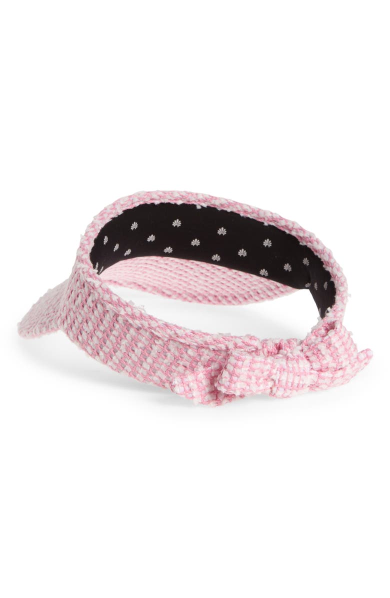 Lele Sadoughi Bow Tie Visor, Alternate, color, 