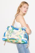 Tory Burch Ella Print Drawstring Tote