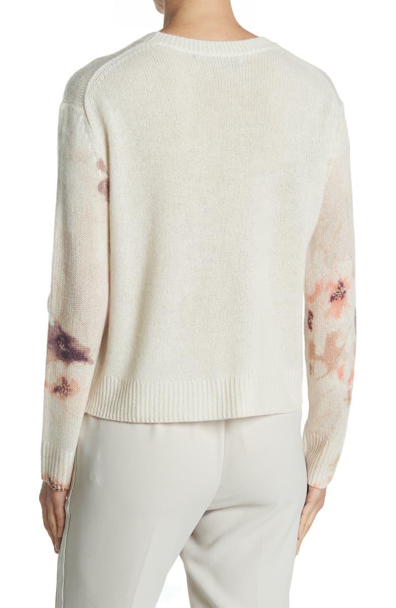 360 CASHMERE Paula Tie Dye Cashmere Pullover Sweater, Alternate, color, 