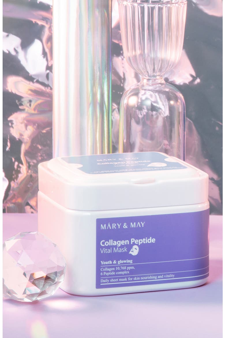 Collagen Peptide Vital Mask, Alternate, color, NO COLOR