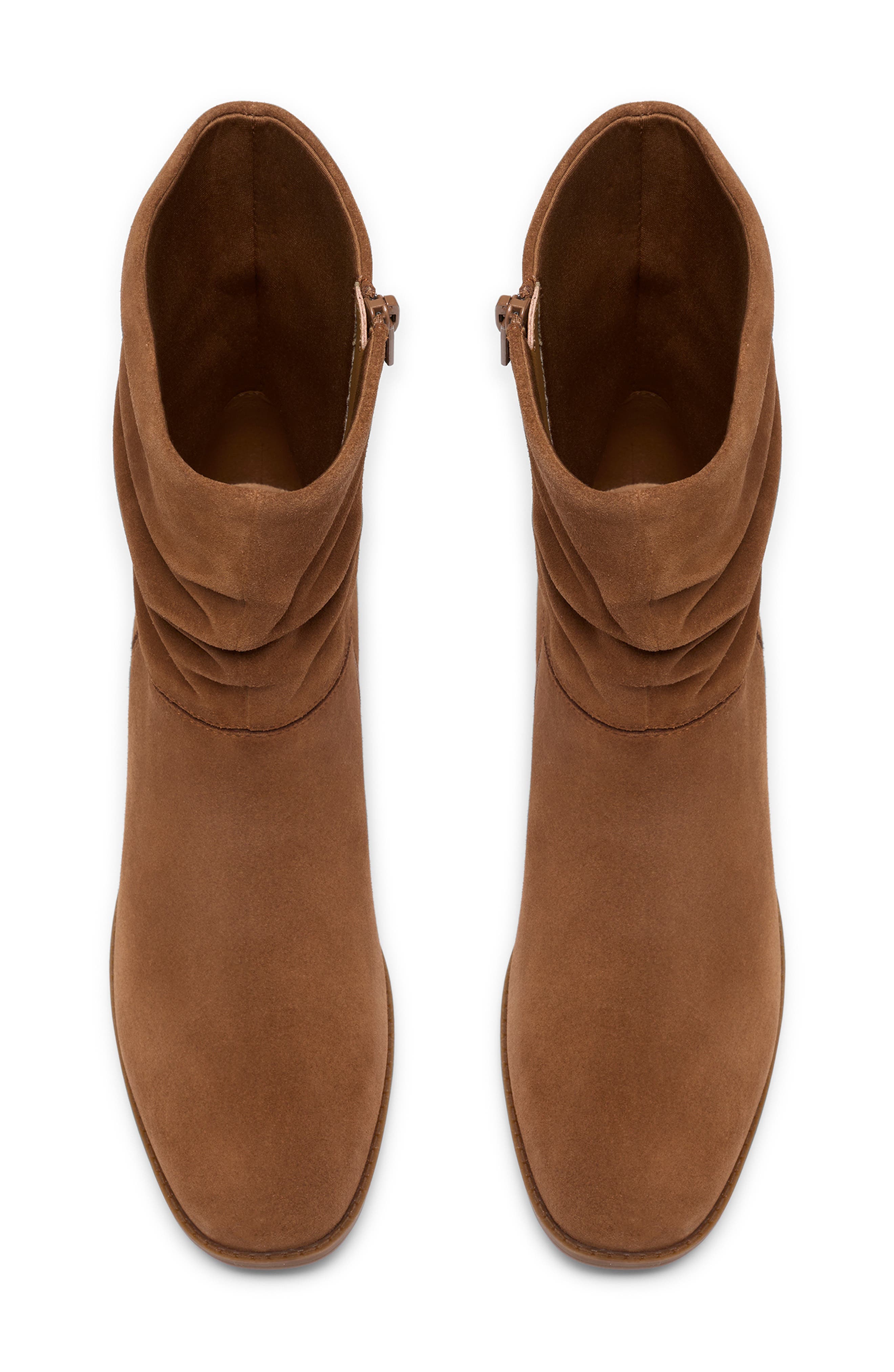 Danyelle Ruby Bootie, Alternate, color, DARK TAN SUEDE