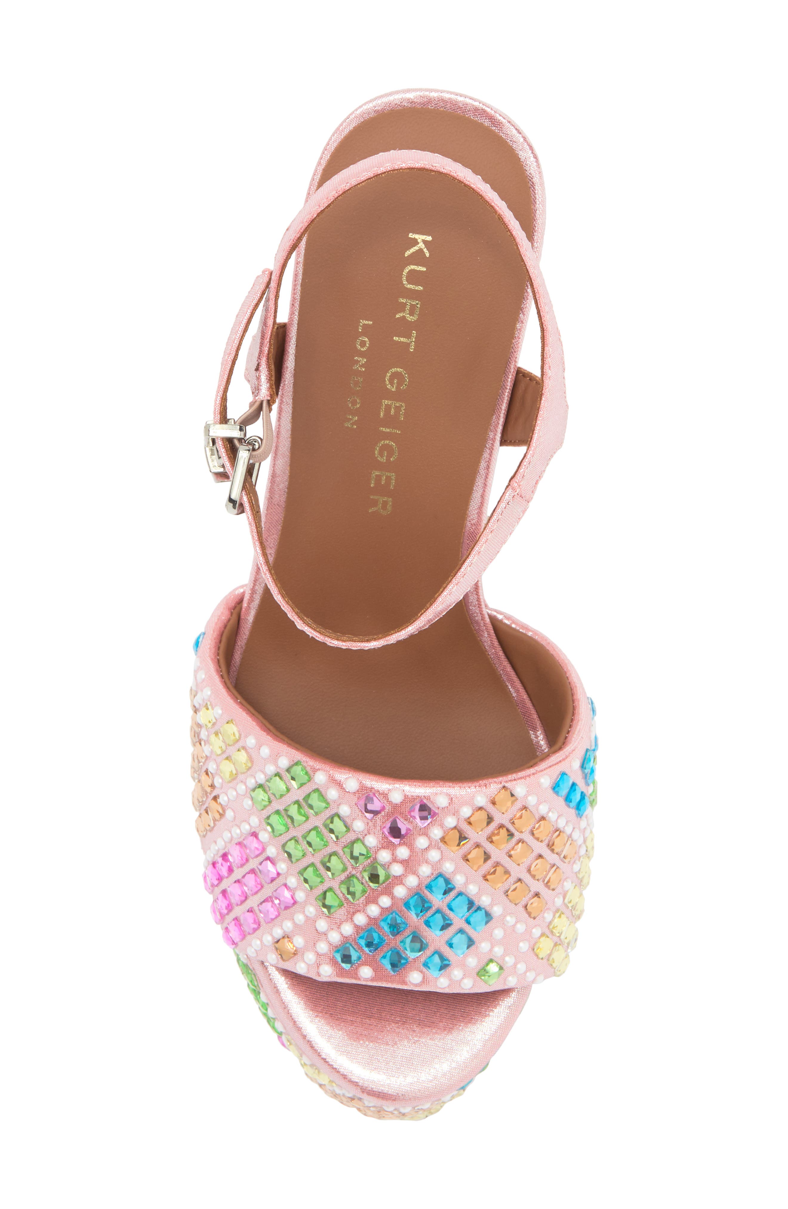 Kurt Geiger London Brixton Platform Sandal, Alternate, color, 