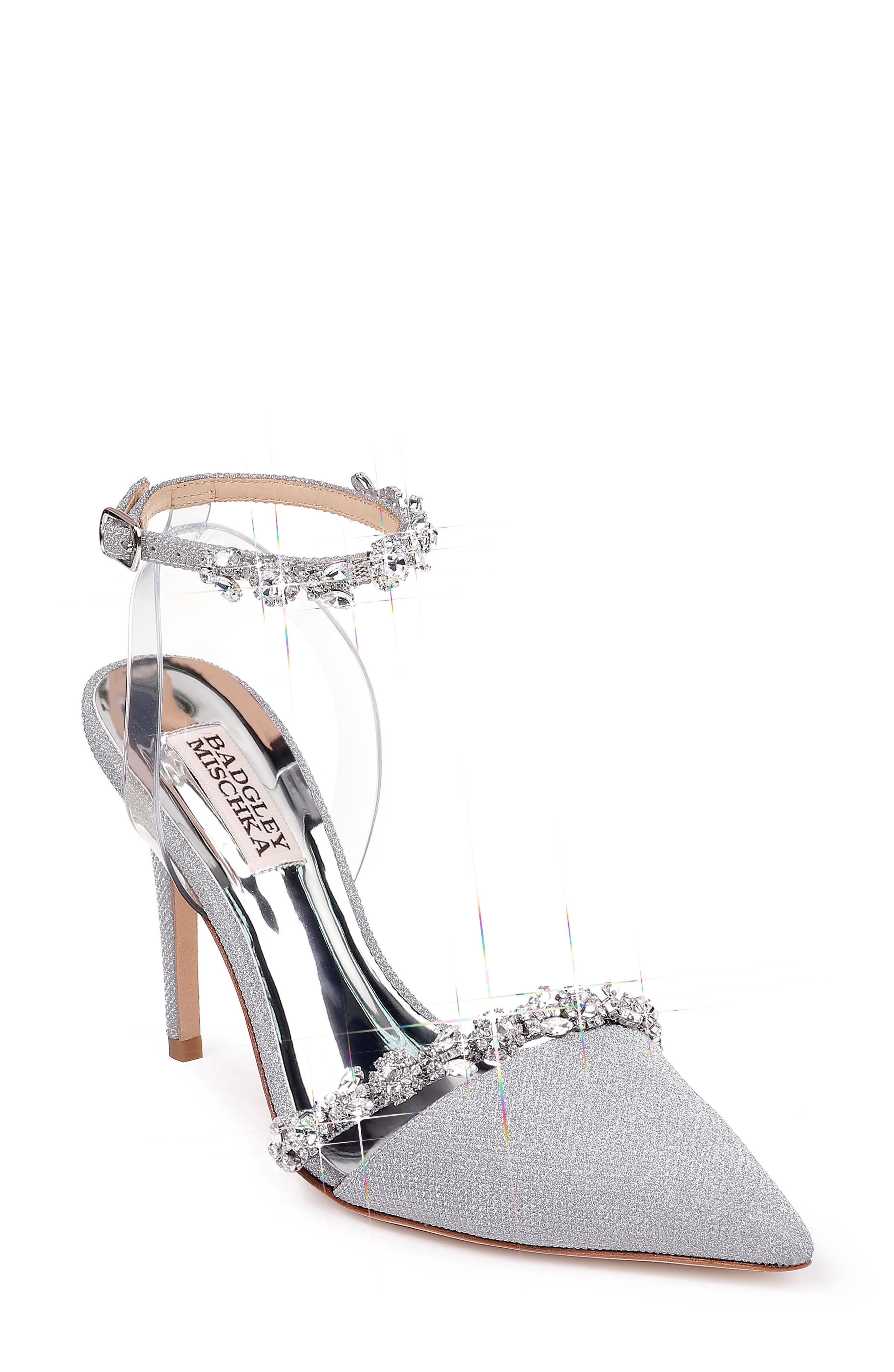 Badgley Mischka Collection Badgley Mischka Adelina Ankle Strap Pump, Main, color, 