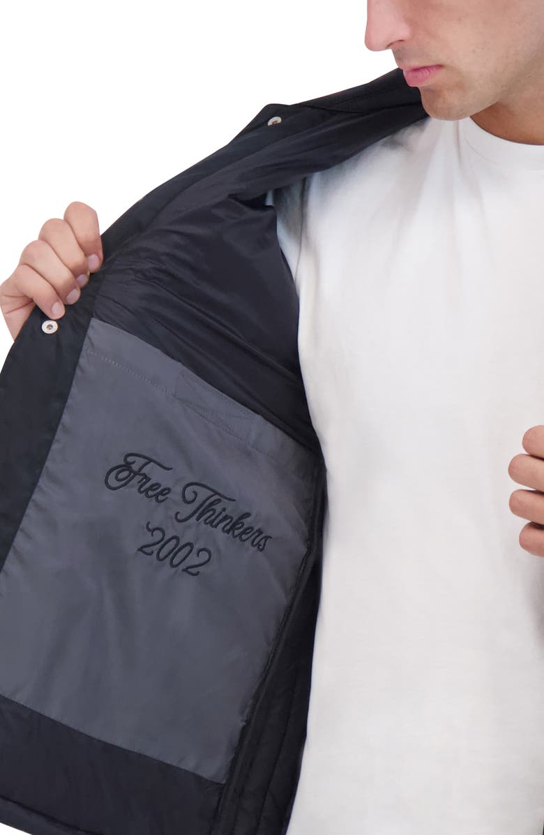 Hudson Jeans Water Repellent Quilted Shirt Jacket, Alternate, color,