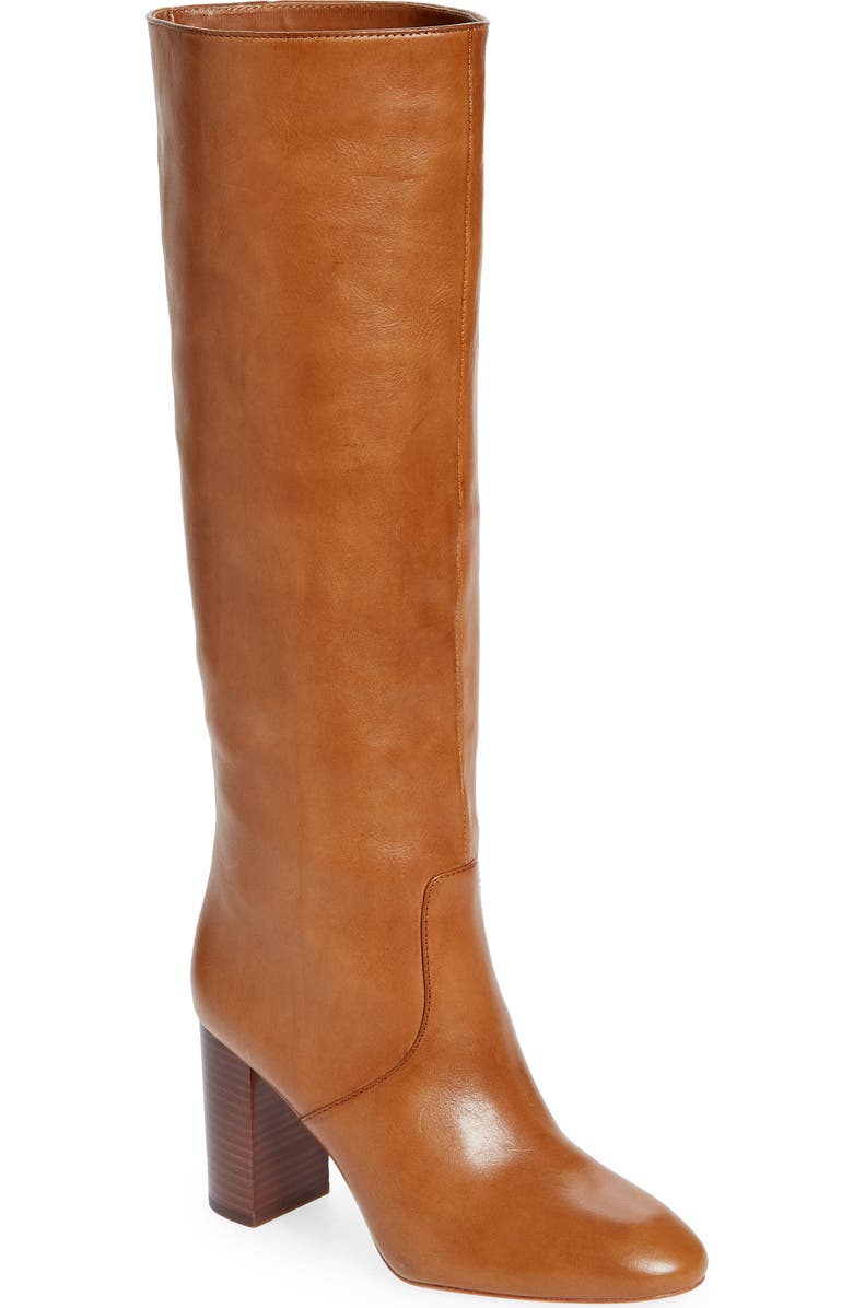 Loeffler Randall Goldy Knee High Boot, Main, color, Safari