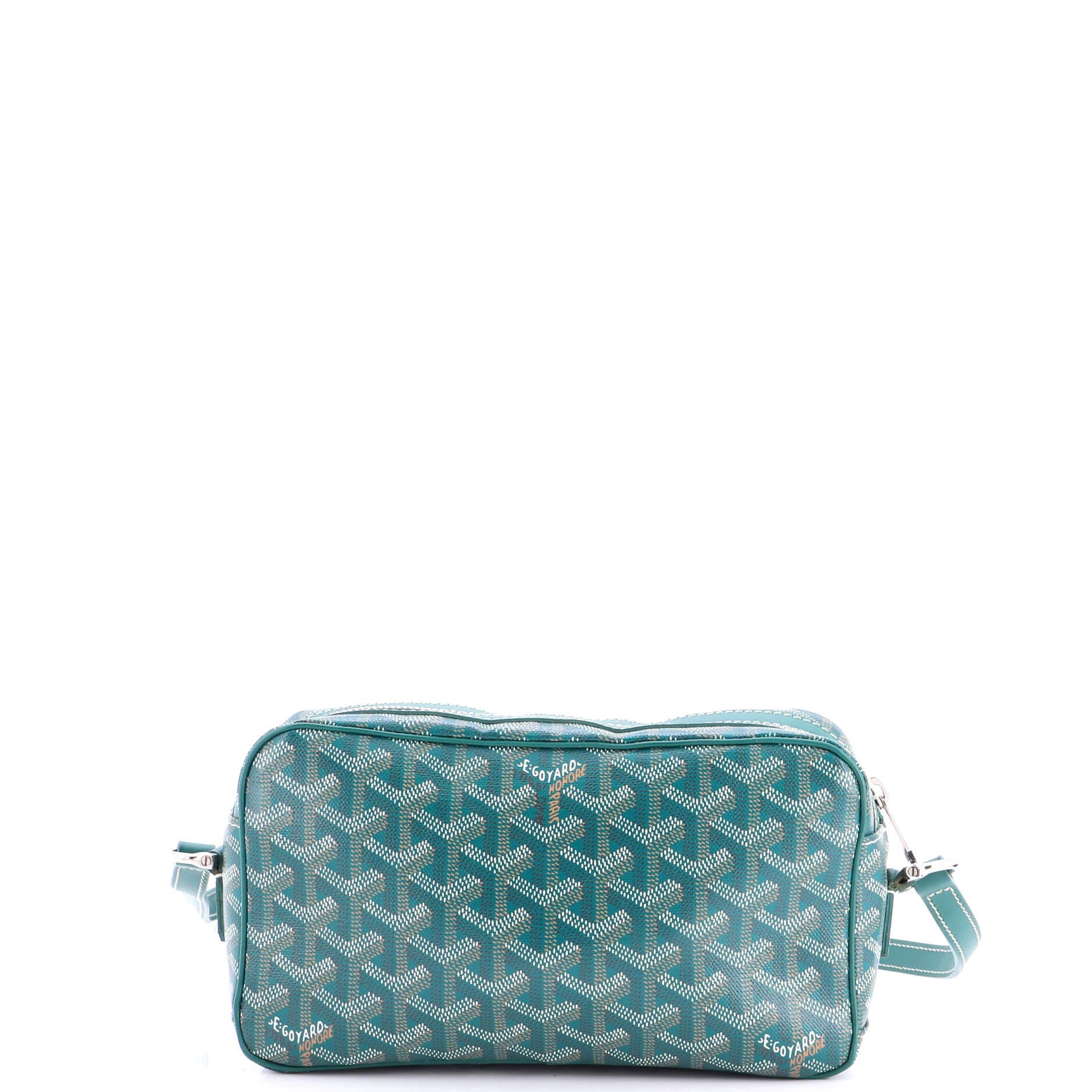 Pre-Owned Goyard Cap Vert Bag Coated Canvas, Alternate, color, Green