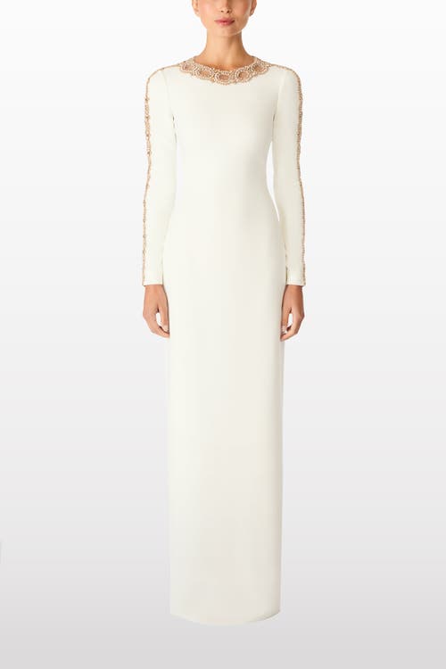 Jenny Packham Penny Gown In White