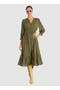 selected Dark Olive Polka