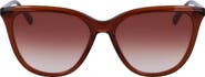 Longchamp Le Pliage 56mm Gradient Tea Cup Sunglasses
