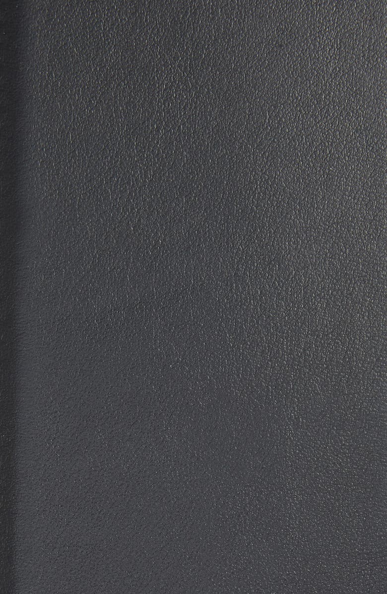 Versace Two Tone Strass Buckle Leather Belt, Alternate, color,