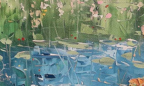 Wynwood Studio Serene Escape Canvas Wall Art In Green